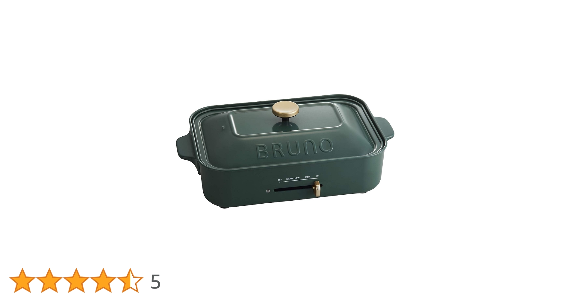 【新品】ブルーノ　コンパクトホットプレート　カクタスグリーン Amazon | bruno コンパクトホットプレート [ カクタスグリーン